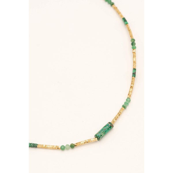 Elody necklace GREEN