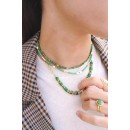 Ines necklace GREEN