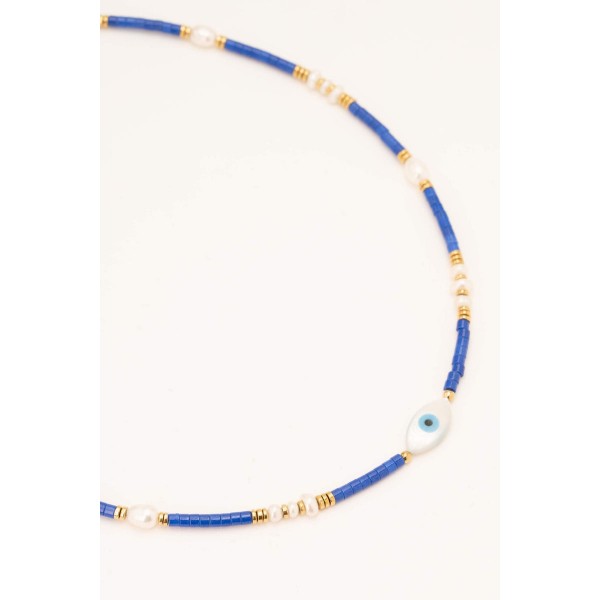 Ines necklace BLUE