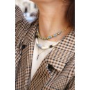 Shera necklace MIX BLUE