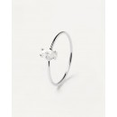 PD PAOLA sterling silver ring WHITE INDIA