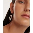 PD PAOLA sterling silver earrings SIGNATURE CHAIN EARRINGS