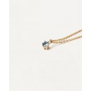 PD PAOLA sterling silver necklace CELESTE SOLITARY