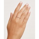 PD PAOLA sterling silver ring  WHITE ESSENTIAL